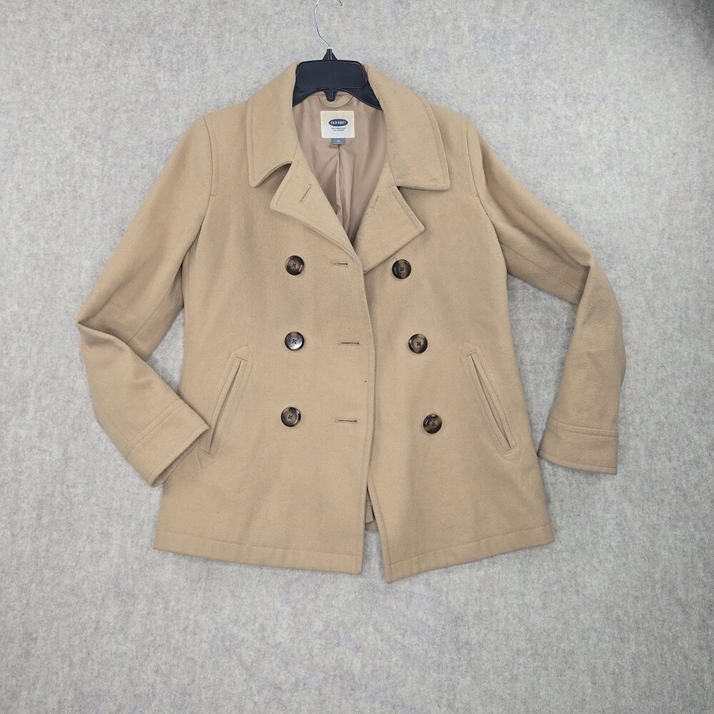 Old Navy Womens Double-Breasted Peacoat M